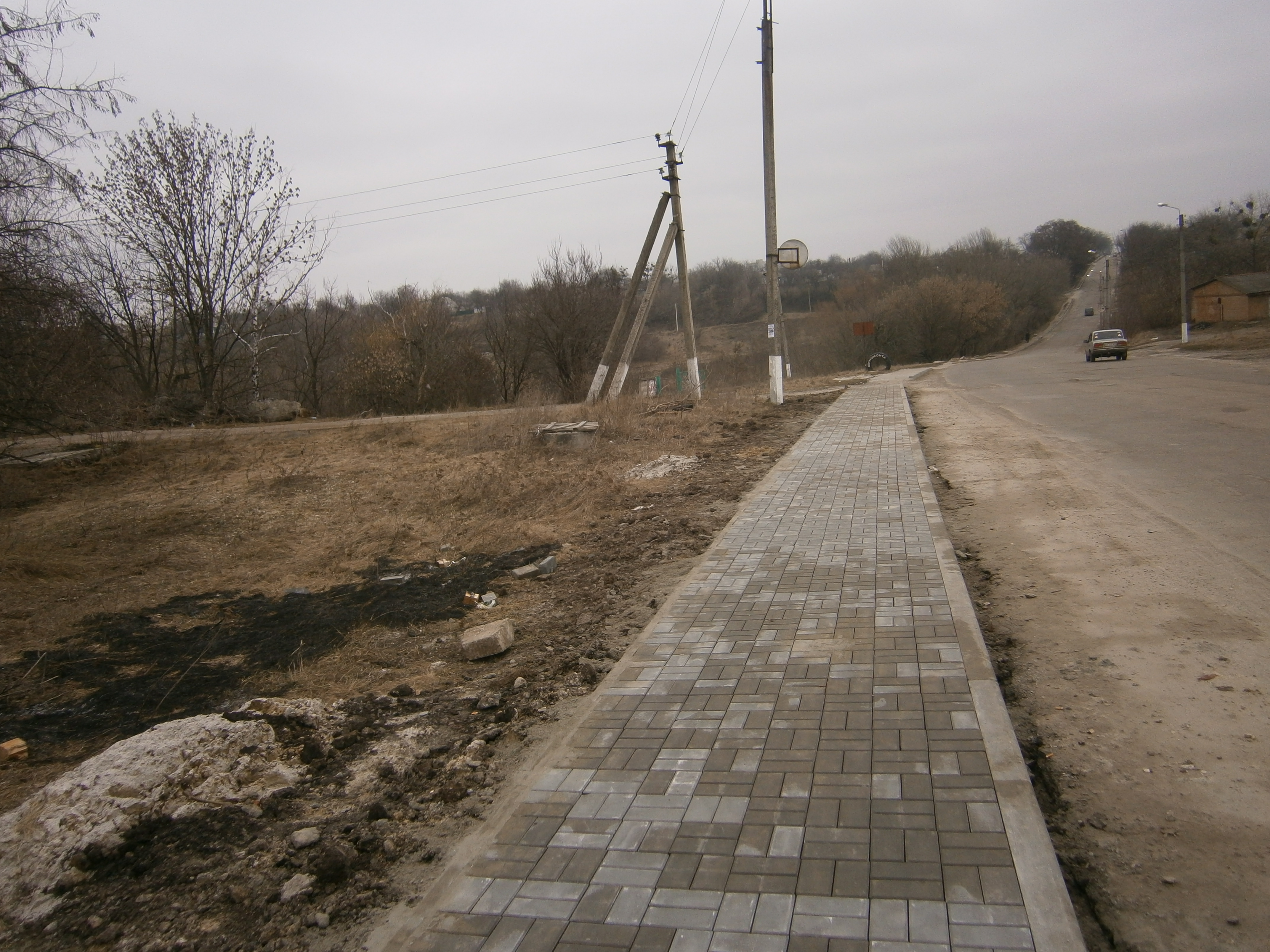 Благоустрій тротуарів