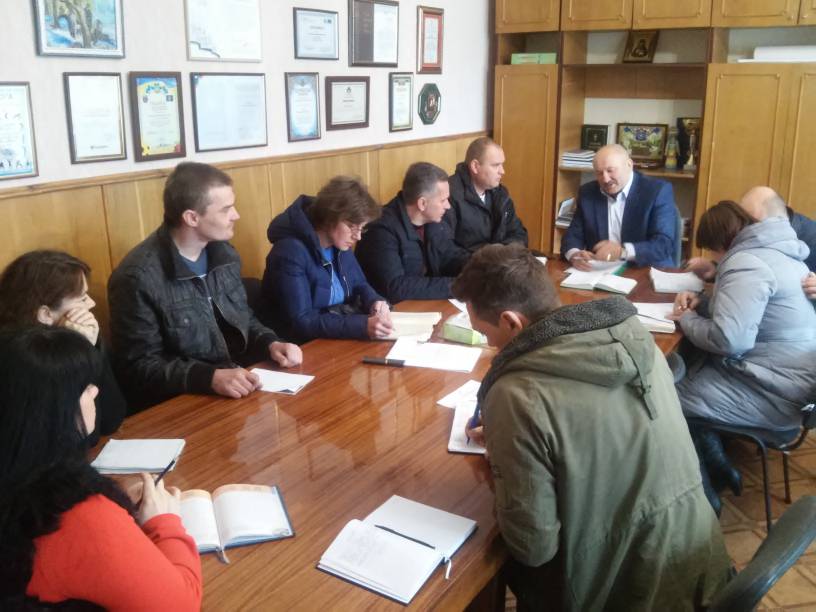ЩОТИЖНЕВА ОПЕРАТИВНА НАРАДА У МІСЬКОГО ГОЛОВИ