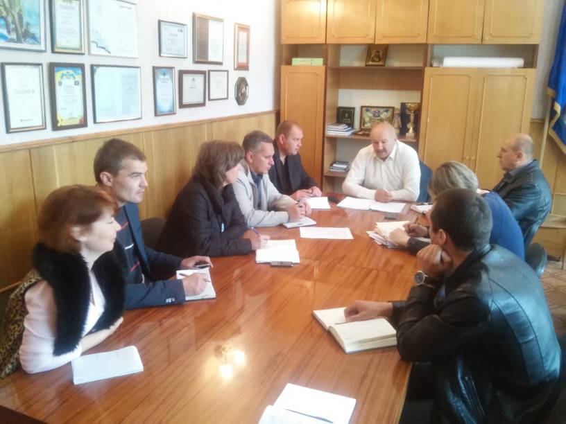 ЩОТИЖНЕВА ОПЕРАТИВНА НАРАДА У МІСЬКОГО ГОЛОВИ