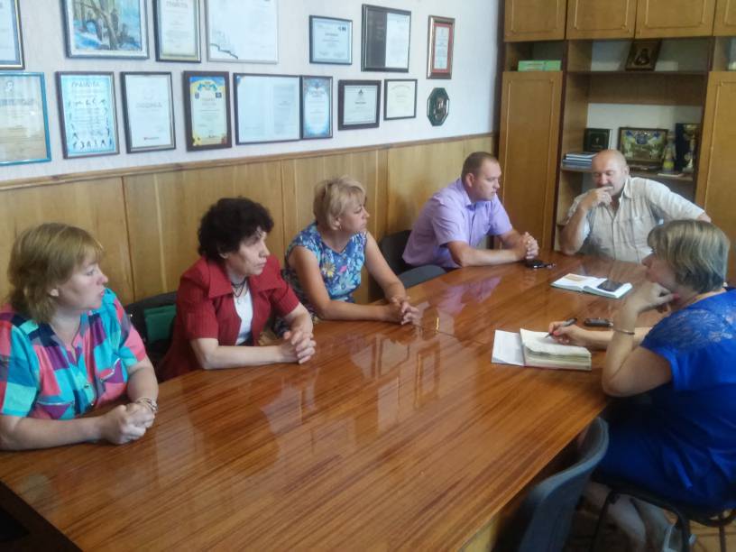 Відбулася нарада з завідуючими дитячих садочків
