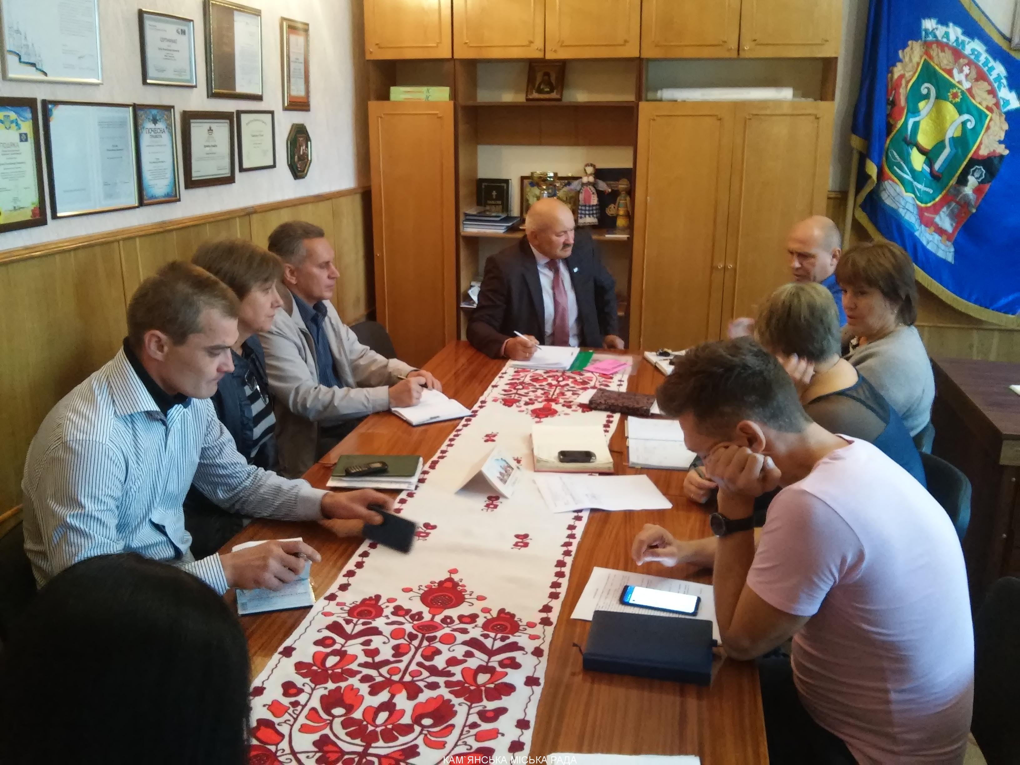 ЩОТИЖНЕВА ОПЕРАТИВНА НАРАДА У МІСЬКОГО ГОЛОВИ