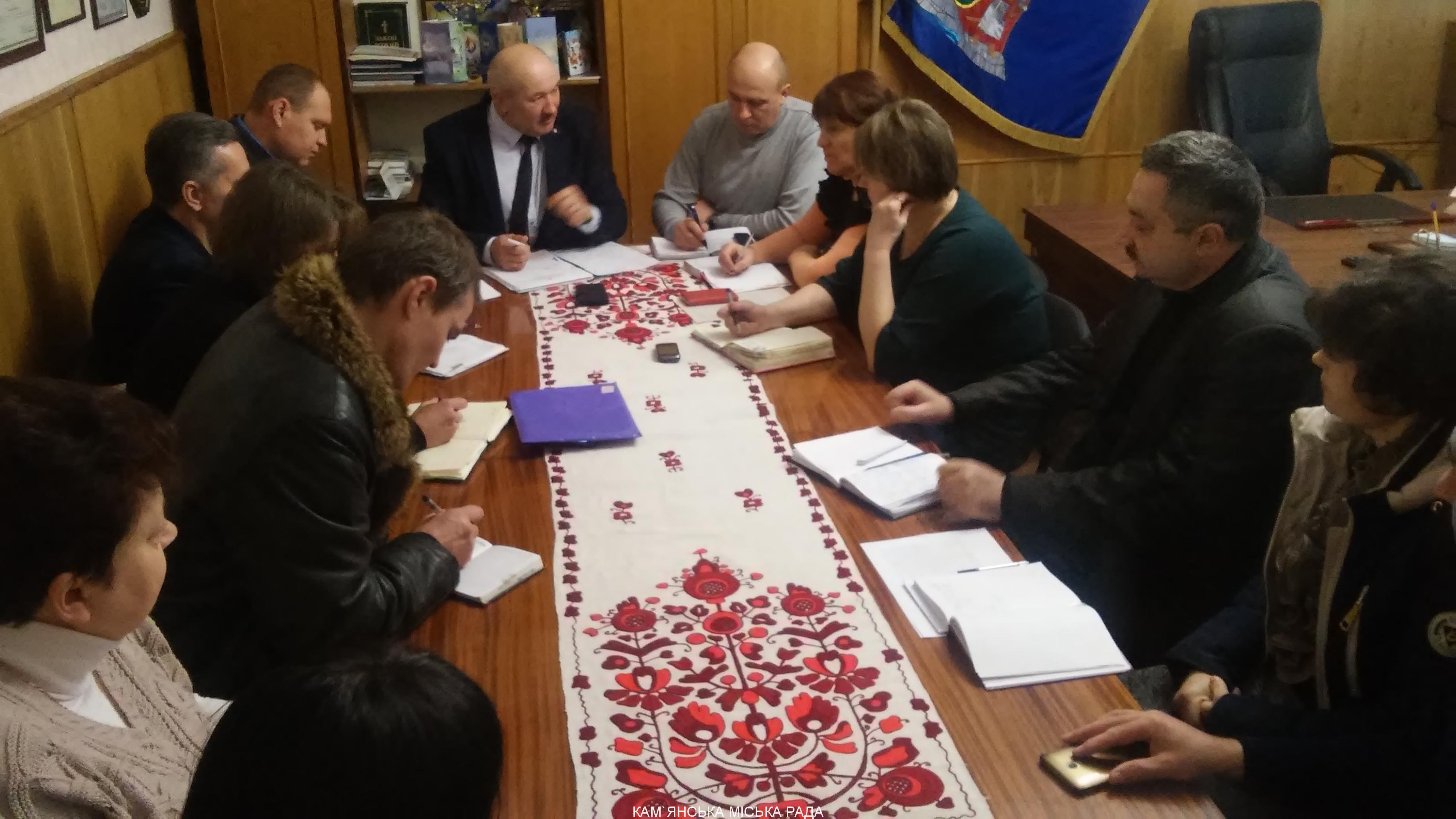 На першій нараді 2018 року вирішувалися важливі питання