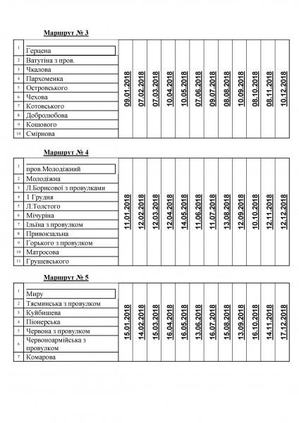 Графік ВИВІЗ СМІТТЯ НА 2018 рік - 0002