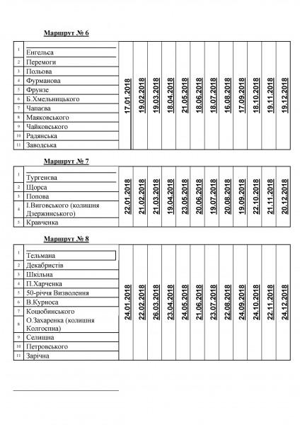 Графік ВИВІЗ СМІТТЯ НА 2018 рік - 0003