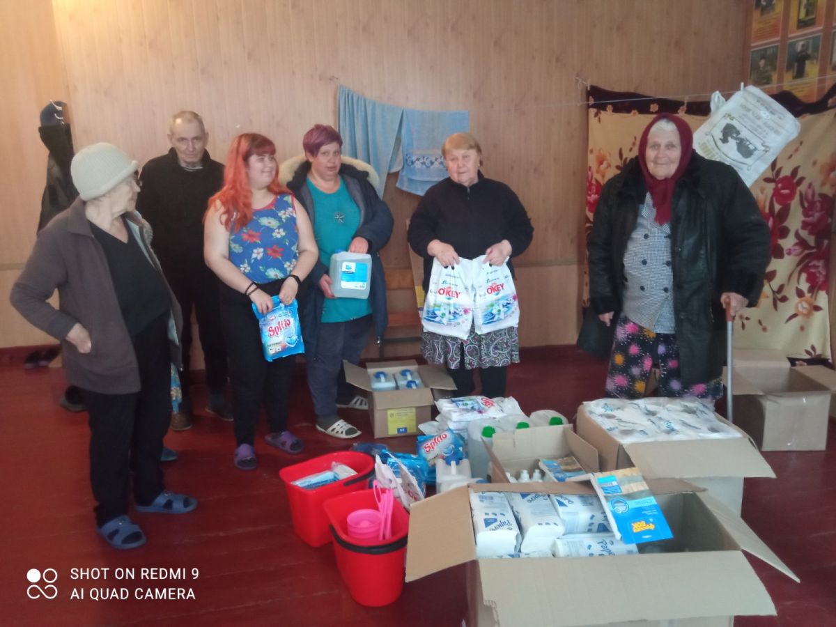 Внутрішньо переміщені особи отримали гуманітарну допомогу