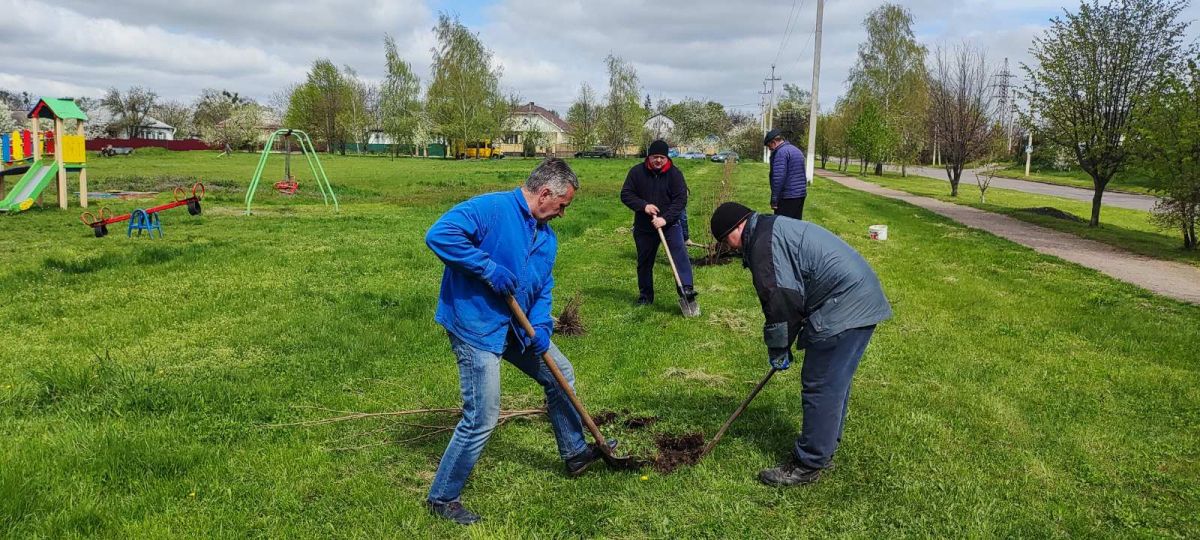 Заклали чергову зелену алею