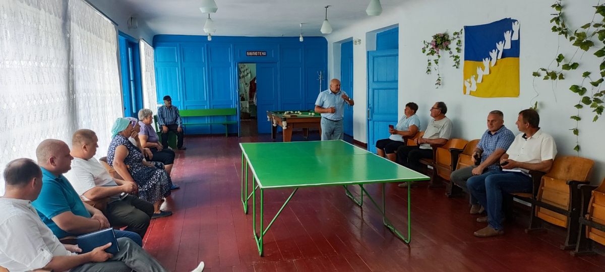 Міський голова провів виїзну зустріч з громадянами у Баландинському старостинському окрузі