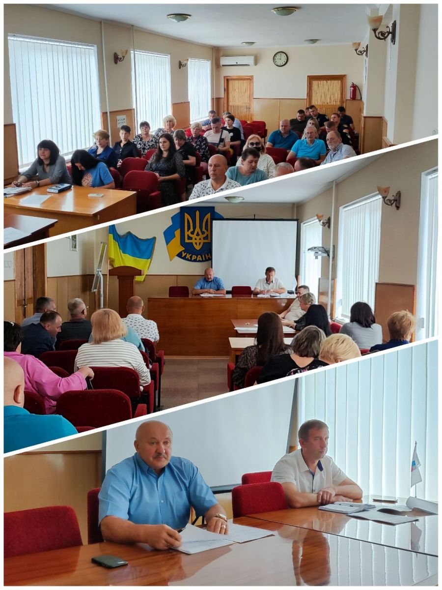 ВІДБУЛАСЯ НАРАДА З КЕРІВНИКАМИ ВІДДІЛІВ ТА УСТАНОВ З ПИТАНЬ ЖИТТЄДІЯЛЬНОСТІ ГРОМАДИ