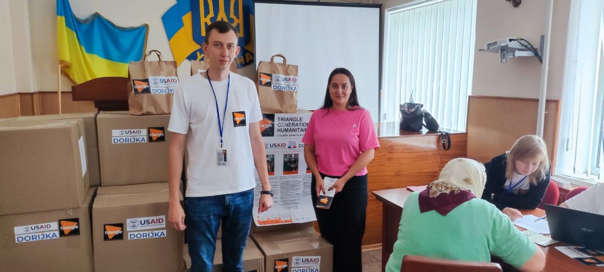 Внутрішньо переміщені особи отримали гуманітарну допомогу
