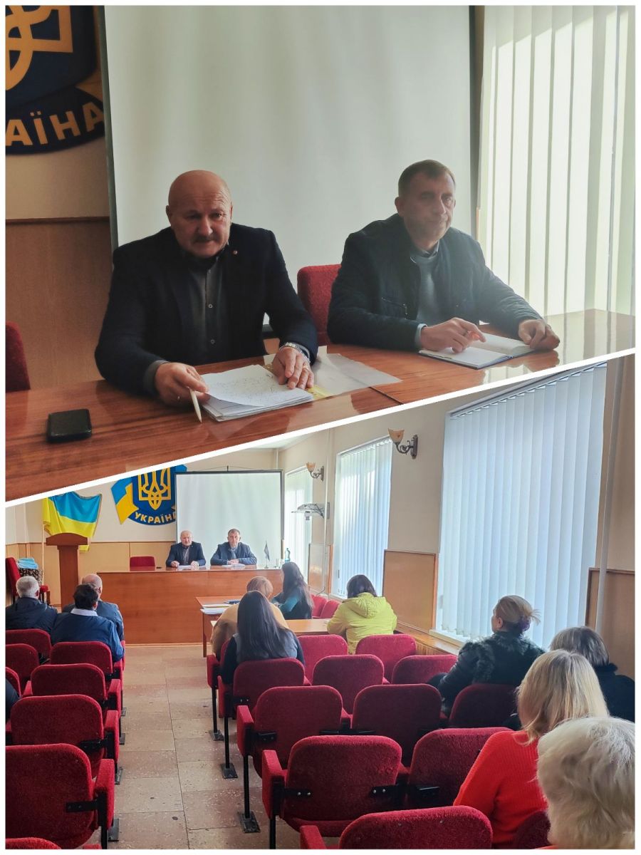 ВІДБУЛАСЯ НАРАДА З КЕРІВНИКАМИ ВІДДІЛІВ ТА УСТАНОВ З ПИТАНЬ ЖИТТЄДІЯЛЬНОСТІ ГРОМАДИ